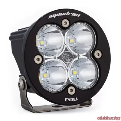 Baja Designs Clear Lens Spot Pattern Squadron R Pro LED Light Pod Each - 590001