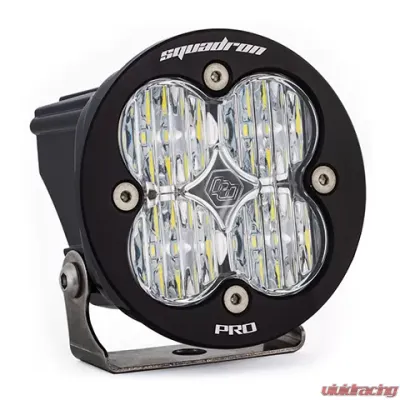 Baja Designs Clear Lens Wide Cornering Pattern Squadron R Pro LED Light Pod Each - 590005