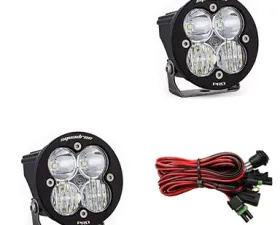 Baja Designs Clear Lens Driving/Combo Squadron R Pro LED Light Pods Pair