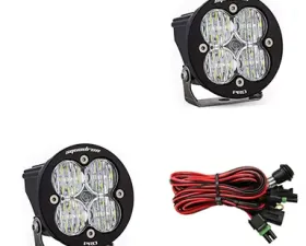 Baja Designs Clear Lens Wide Cornering Squadron R Pro LED Light Pods Pair