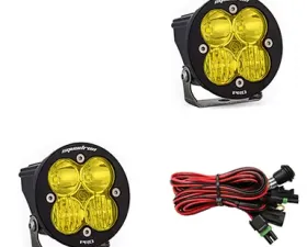 Baja Designs Amber Lens Driving/Combo Squadron R Pro LED Light Pods Pair