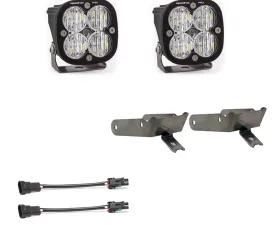 Baja Designs Fog Lights Squadron Pro Fog Pocket Kit Ford Super Duty 1999-2010