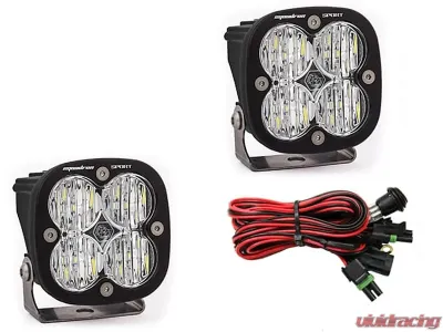 Baja Designs Clear Lens Wide Cornering Squadron Sport LED Light Pods Pair - 557805