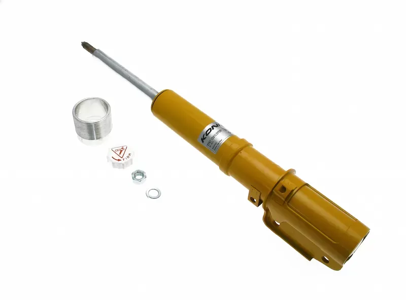 KONI Sport (yellow) 8741- externally adjustable, low pressure gas full strut Porsche Front Left - 8741 1541LSPOR