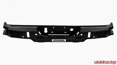 Go Rhino BR20.5 Rear Replacement Bumper for 2019 Chevy Silverado, Black Powdercoat Chevrolet Silverado 1500 2019-2020 - 28176T