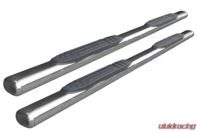 Go Rhino 1000 Series 4 Oval Side Steps, Polished Stainless, 73 long Jeep Wrangler 2018-2020 - 104450673PS