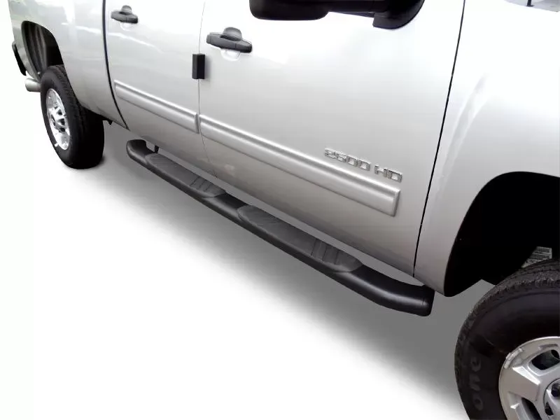 Go Rhino 5 OE Xtreme Composite SideSteps Kit - 87 Long Black + Brackets - 685404987CB