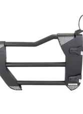 Go Rhino Trailline Front Tube Doors Jeep Wrangler Front 2007-2018                                     - 572501 - Image 2
