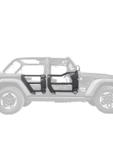 Go Rhino Trailline Tube Doors Rear Jeep Wrangler JKU 2007-2018                                     - 572502 - Image 7
