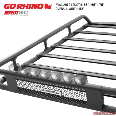 Go Rhino SRM600 Series Tubular Rack - 5936055T
