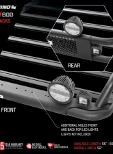 Go Rhino SRM600 Series Tubular Rack                                     - 5936055T - Image 7