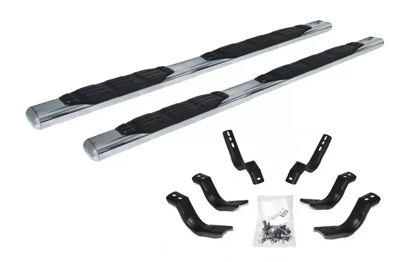 Go Rhino 1000 Series Cab length - Polished Stainless Bars + Brackets Ram 1500 2015-2018 - 105439987PS