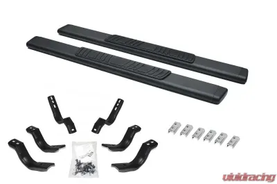 Go Rhino 5" OE Xtreme Low Profile SideSteps Kit - Textured black + Brackets - 685404552T