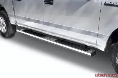Go Rhino 6" OE Xtreme II Stainless SideSteps Kit - 87" Long + Brackets F-150 | 250 | 350 | Raptor 2017-2025 - 6862415587PS