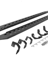 Go Rhino RB20 Slim Line Running Boards Textured Black for Ram 1500 2015-2018                                     - 69420687SPC - Image 2