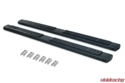 Go Rhino 6" OE Xtreme Textured Black SideSteps Kit - 87" Long bars + Brackets F-150 | 250 | 350 | Raptor 2017-2025 - 686415587T