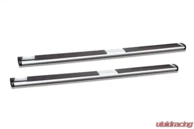 Go Rhino 6" OE Xtreme Stainless SideSteps Kit - 87" Long + Brackets F-150 | 250 | 350 | Raptor 2017-2025 - 686415587PS