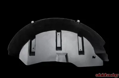 Go Rhino Jeep JK Rear Wheel Well Inner Fender Liners, Black Textured Alum Pair Jeep Wrangler Rear 2007-2018 - 702002T