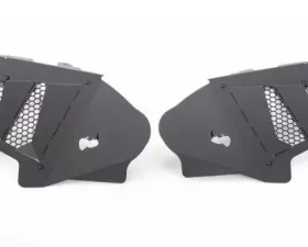 Go Rhino Jeep JL Front Inner Fender Liners, Black Textured Powdercoated Aluminum, Pair Jeep Front