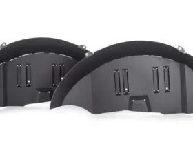 Go Rhino Jeep JL Rear Inner Fender Liners, Black Textured Powdercoated Aluminum, Pair Jeep Wrangler Rear 2018-2020