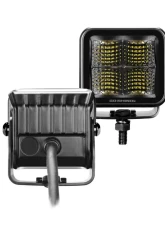 Go Rhino Blackout Series Lights - Pair of 2x2 Cube Flood Light Kit                                     - 750200321FCS - Image 3
