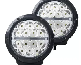 Go Rhino Bright Series Lights - Pair of Round 6