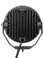 Go Rhino Blackout Series Lights - 7" Maxround LED Spot Light With Daytime Running Light                                     - 750800711SRS - Image 3
