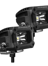 Go Rhino Bright Series 3x2 Rectangle LED Spot Light Kit - Black, Universal Fit, Limited Lifetime Warranty                                     - 751003023SBS - Image 2