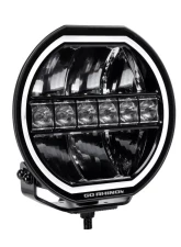 Go Rhino Blackout Series Lights - 9" Maxline Hi/Low Beam W/Multi Daytime Running Light                                     - 751440911CRS - Image 2
