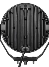Go Rhino Blackout Series Lights -9" Round Single Spot Light Kit W/Daytime Running Lights                                     - 751700911SRS - Image 2