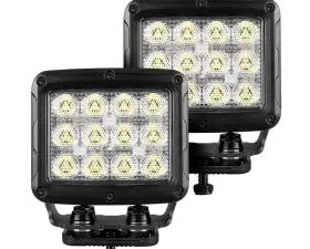 Go Rhino Bright Series Lights - Pair of Square 5