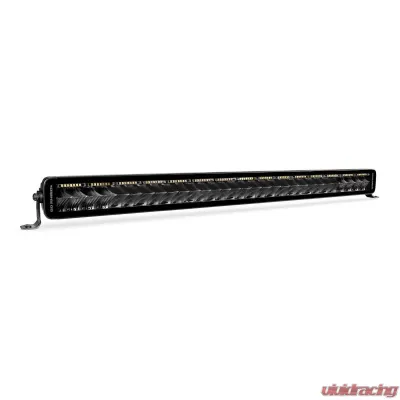 Go Rhino Blackout Combo Series Lights - 32" Double Row Light Bar With Amber Lighting - 753003012CDS
