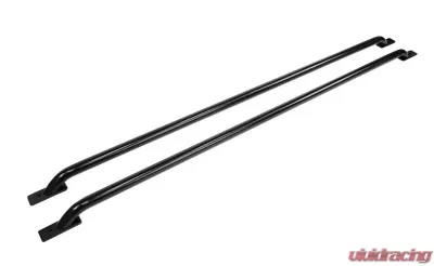 Go Rhino Stake Pocket Bed Rails 8128B Black Powder Coat for Chevrolet, GMC, Dodge Ram - 8128B