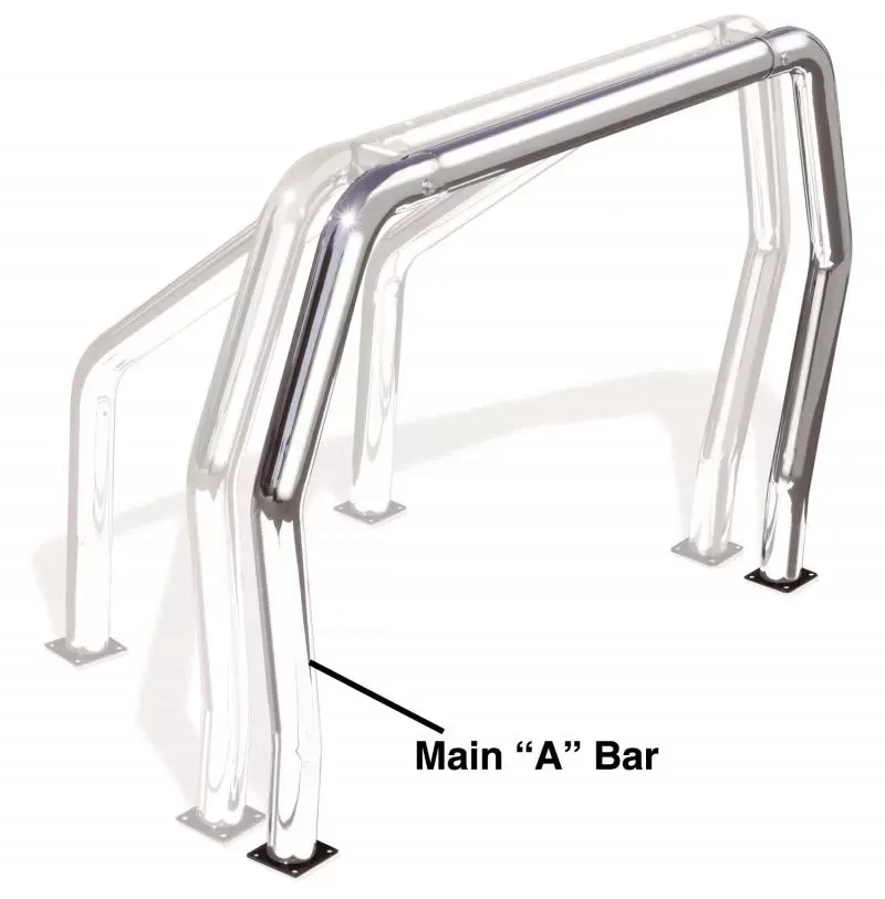 Go Rhino! Bed Bars - "A" Additional Bar Ford - 98001C