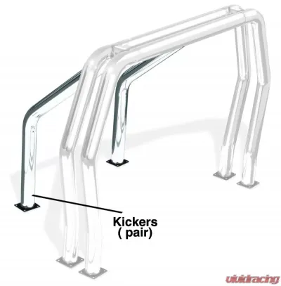 Go Rhino! Bed Bars - Pair of Kickers (Between Wheel Wells) - 9370C