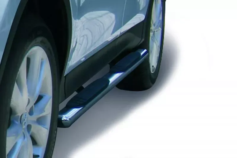 Go Rhino 4" OE Xtreme SideSteps - 71" Long - Polished Stainless Steel - Bars Only - 640071PS