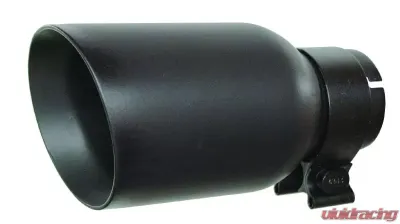 Go Rhino Texture black powder coated Stainless Steel Exhaust Tip Jeep Wrangler 2007-2017 - GRT21248FB