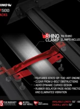 Go Rhino SRM500 Dual Rail Kit for 55" Long x 52" Wide Long Rack - Rails only                                     - 5935051T - Image 5
