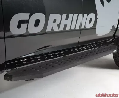Go Rhino RB20 Running Boards (Protective Bedliner Coating) Jeep Wrangler 2007-2018 - 69450568T
