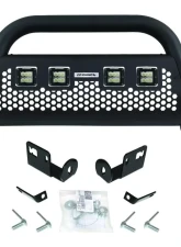 RC2 LR Bull Bar with 4 Go Rhino Branded 3" Cube Lights & Brackets Ram 1500 2010-2018                                     - 55644LT - Image 2
