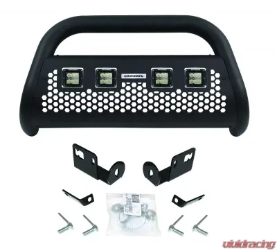 RC2 LR Bull Bar with 4 Go Rhino Branded 3" Cube Lights & Brackets Ram 1500 2010-2018 - 55644LT