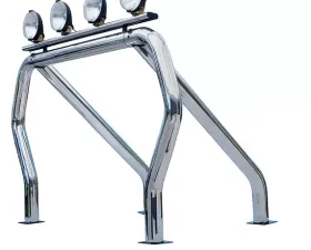 Go Rhino! Bed Bars- Single Bar/Single Kicker (Between Wheel Wells) Ford 2016