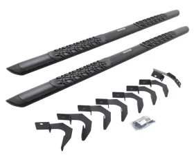 Go Rhino V Serie- Complete Kit: Side Bar+Brackets