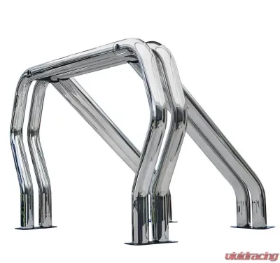 Go Rhino! Bed Bars- Double Bar/Double Kicker (Between Wheel Wells) Ford 2016 - 9609560DDC