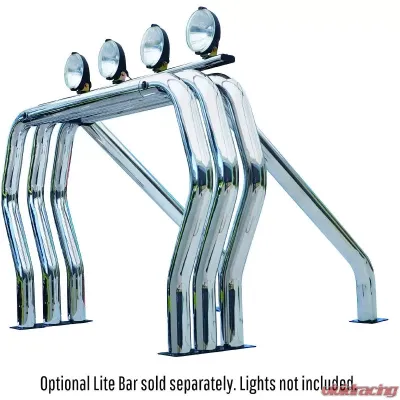 Go Rhino! Bed Bars- Triple Bar/Single Kicker (On Wheel Wells) - 9009516TSC