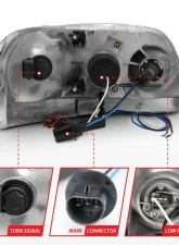 Anzo USA Projector Headlight Set w/Halo Ford 1997-2003                                     - 111097 - Image 4