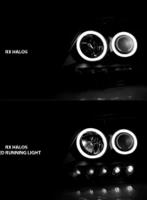 Anzo USA Projector Headlight Set w/Halo Ford 1997-2003                                     - 111097 - Image 5