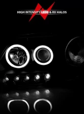Anzo USA Projector Headlight Set w/Halo Ford 1997-2003                                     - 111097 - Image 6