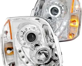 Anzo USA Projector Headlight Set w/Halo GMC Yukon 2007-2014