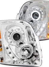 Anzo USA Projector Headlight Set w/Halo GMC Yukon 2007-2014                                     - 111147 - Image 3